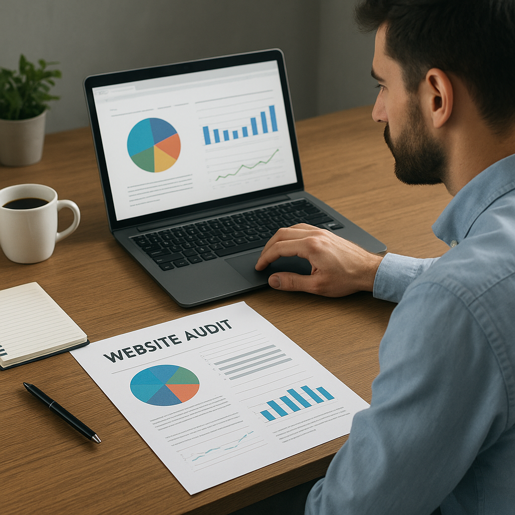 Jak przygotować pełny raport z audytu strony