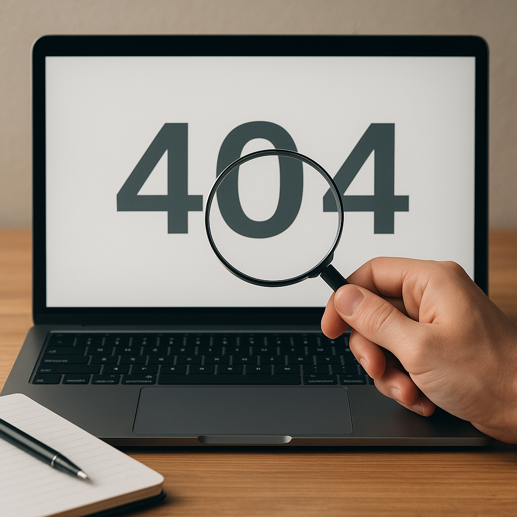 Błędy 404 – jak je znaleźć i naprawić podczas audytu