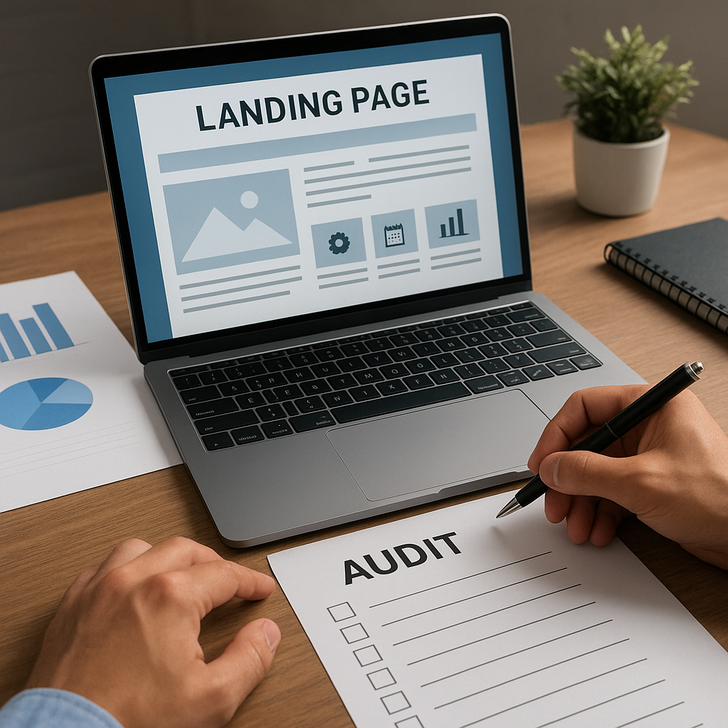 Jak audytować landing page