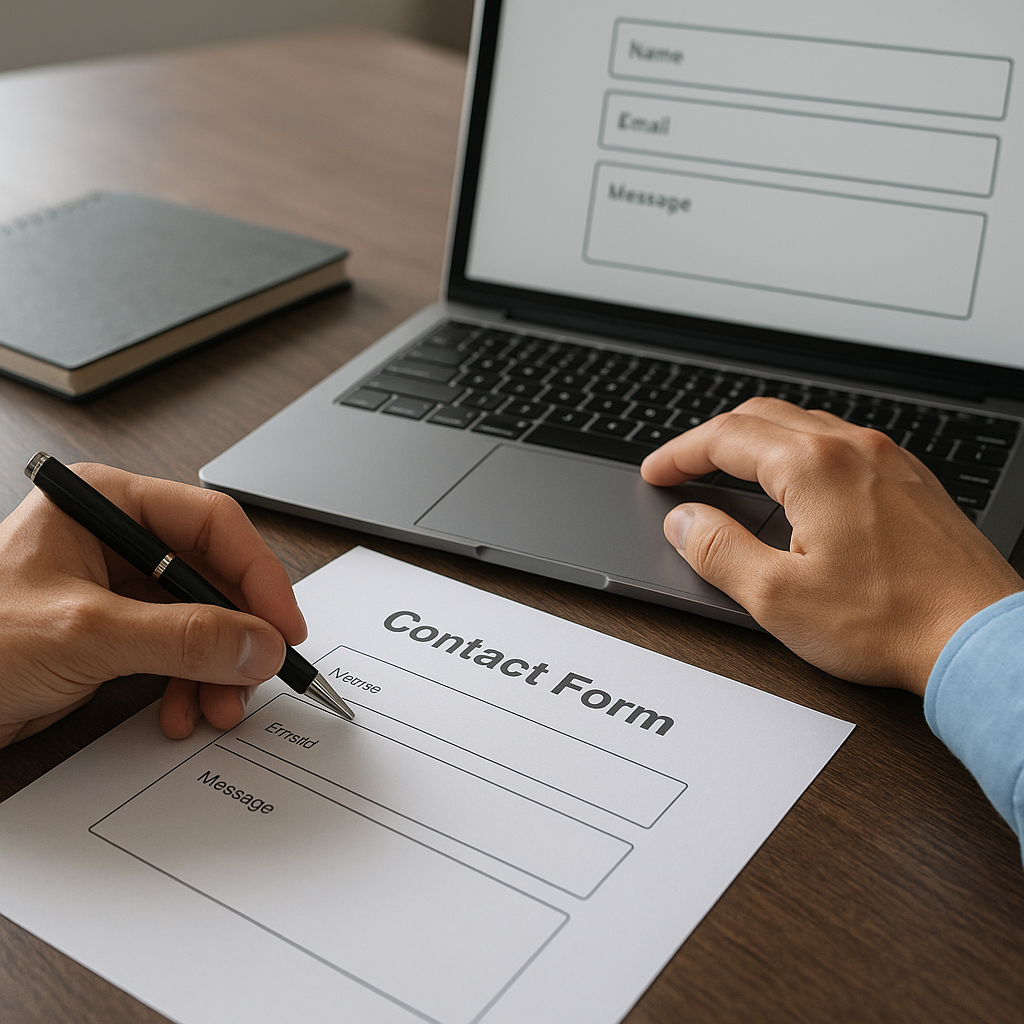 Jak ocenić formularze kontaktowe podczas audytu