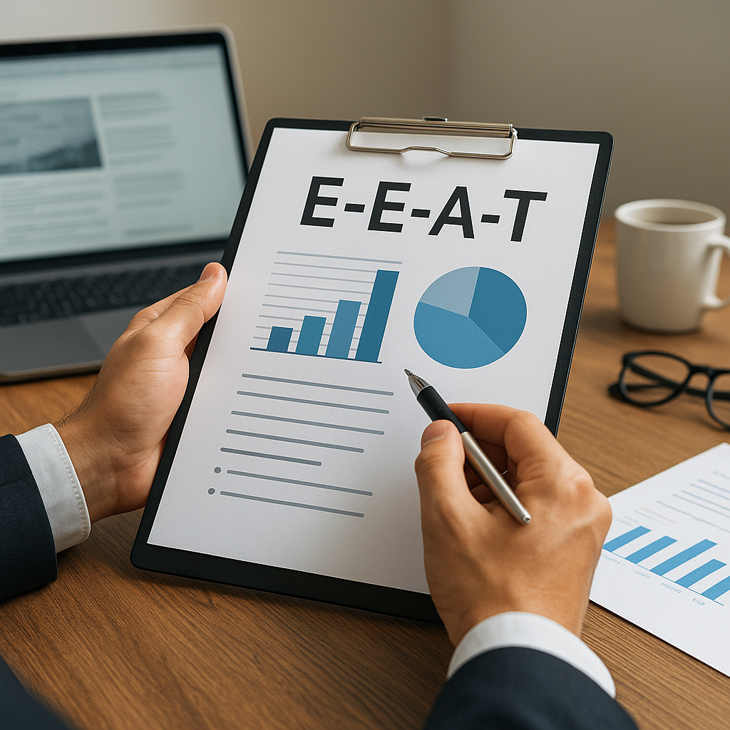 Audyt strony pod kątem E-E-A-T