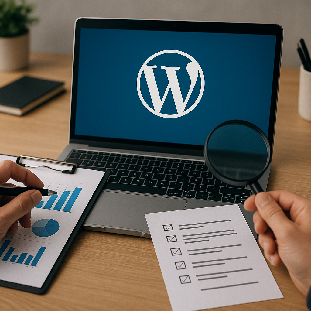 Audyt stron opartych na WordPressie