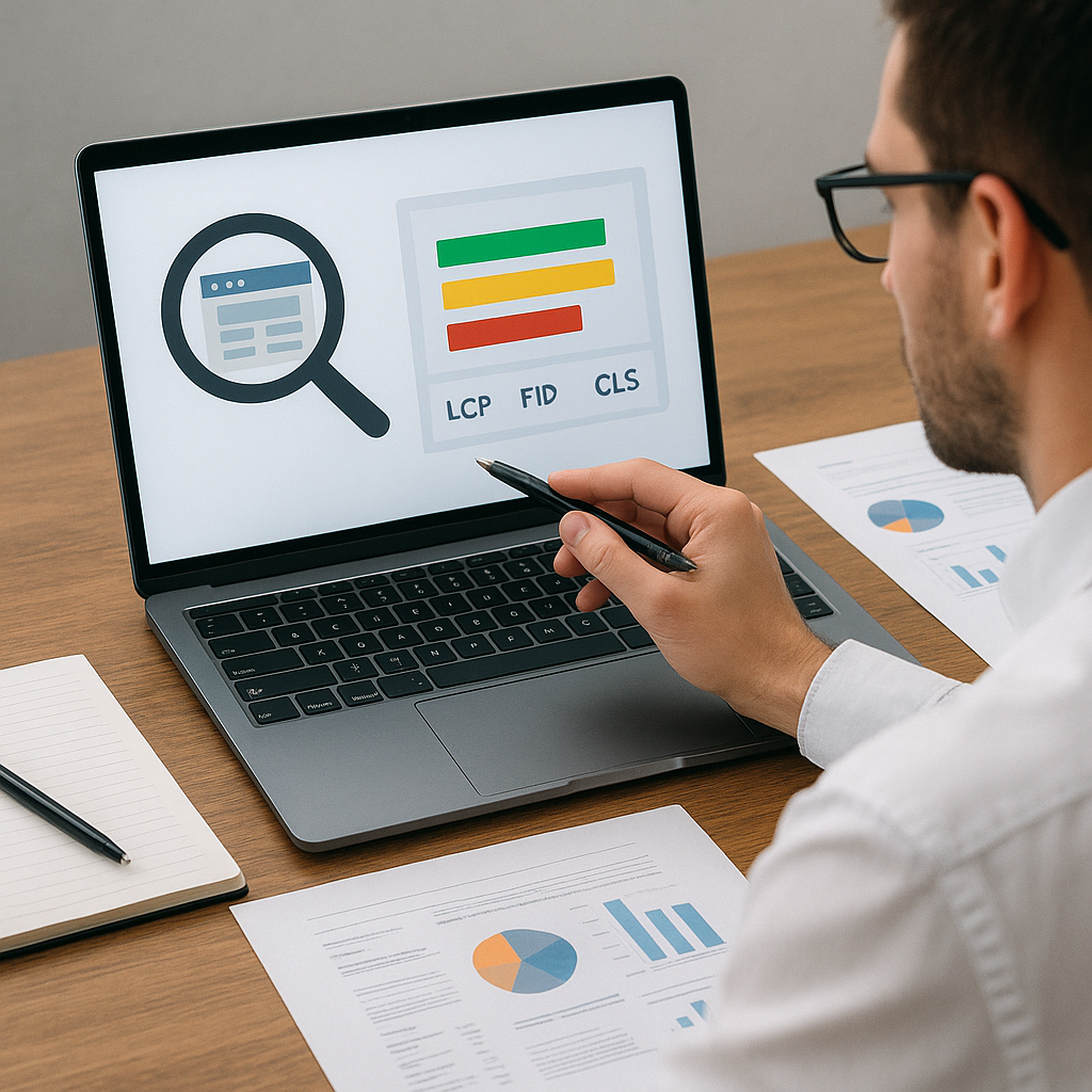 Audyt strony pod kątem Core Web Vitals