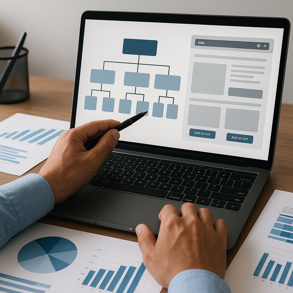 Audyt struktury kategorii w sklepie internetowym