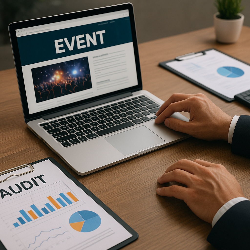 Audyt stron eventowych – najważniejsze aspekty
