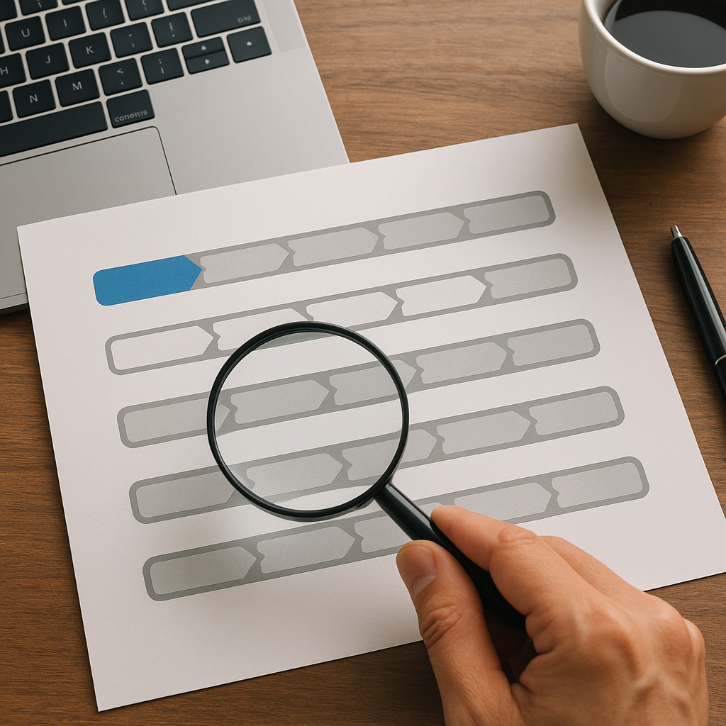 Audyt struktury breadcrumbs